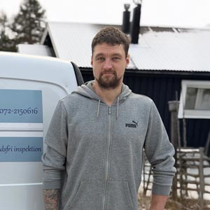 Andreas, avloppstekniker